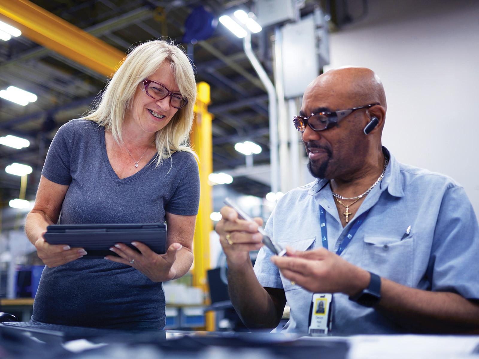 At Montréal-based <b>CAE Inc.</b>, employee teams set their own in-office days, with two or three days per week being the most common. (Photo: J.Payette-Tessier/CAE)